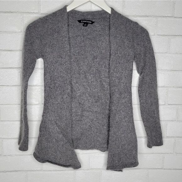41 Hawthorn Gray Cashmere Open Front Cardigan - Picture 1 of 4